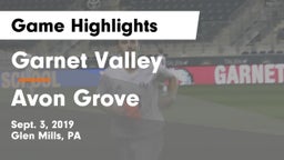 Garnet Valley  vs Avon Grove  Game Highlights - Sept. 3, 2019