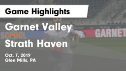 Garnet Valley  vs Strath Haven  Game Highlights - Oct. 7, 2019