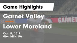 Garnet Valley  vs Lower Moreland  Game Highlights - Oct. 17, 2019