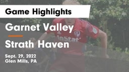 Garnet Valley  vs Strath Haven  Game Highlights - Sept. 29, 2022