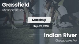 Matchup: Grassfield High vs. Indian River  2016