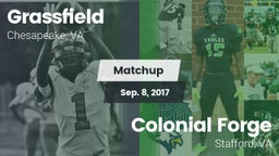 Matchup: Grassfield High vs. Colonial Forge  2017
