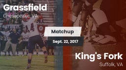 Matchup: Grassfield High vs. King's Fork  2017