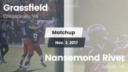 Matchup: Grassfield High vs. Nansemond River  2017