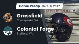 Recap: Grassfield  vs. Colonial Forge  2017