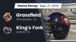 Recap: Grassfield  vs. King's Fork  2018