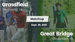 Matchup: Grassfield High vs. Great Bridge  2018