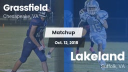 Matchup: Grassfield High vs. Lakeland  2018