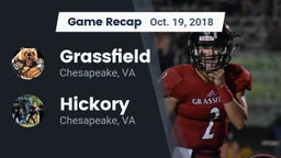 Recap: Grassfield  vs. Hickory  2018