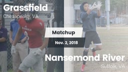 Matchup: Grassfield High vs. Nansemond River  2018