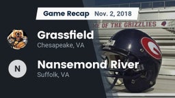 Recap: Grassfield  vs. Nansemond River  2018