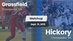 Matchup: Grassfield High vs. Hickory  2019