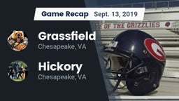 Recap: Grassfield  vs. Hickory  2019