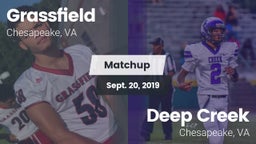 Matchup: Grassfield High vs. Deep Creek  2019