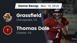 Recap: Grassfield  vs. Thomas Dale  2019