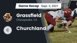 Recap: Grassfield  vs. Churchland 2021