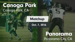 Matchup: Canoga Park High vs. Panorama  2016