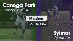 Matchup: Canoga Park High vs. Sylmar  2016