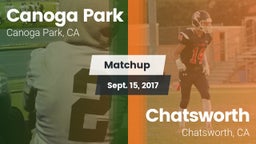 Matchup: Canoga Park High vs. Chatsworth  2017