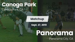 Matchup: Canoga Park High vs. Panorama  2019