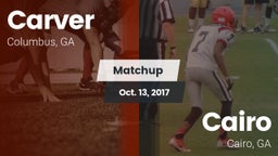 Matchup: Carver  vs. Cairo  2017