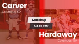 Matchup: Carver  vs. Hardaway  2017