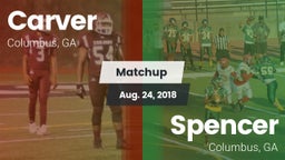 Matchup: Carver  vs. Spencer  2018