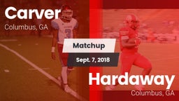 Matchup: Carver  vs. Hardaway  2018