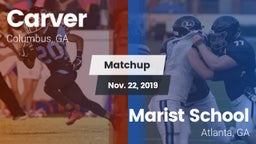 Matchup: Carver  vs. Marist School 2019