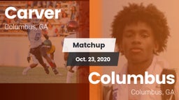 Matchup: Carver  vs. Columbus  2020