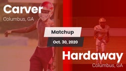 Matchup: Carver  vs. Hardaway  2020