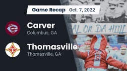 Recap: Carver  vs. Thomasville  2022