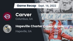 Recap: Carver  vs. Hapeville Charter Career Academy 2022