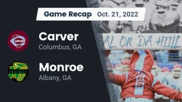 Recap: Carver  vs. Monroe  2022