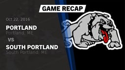 Recap: Portland  vs. South Portland  2016