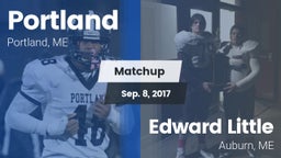 Matchup: Portland  vs. Edward Little  2017
