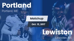 Matchup: Portland  vs. Lewiston  2017