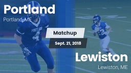 Matchup: Portland  vs. Lewiston  2018