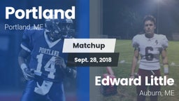 Matchup: Portland  vs. Edward Little  2018