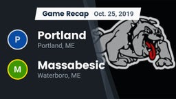 Recap: Portland  vs. Massabesic  2019