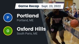Recap: Portland  vs. Oxford Hills  2022