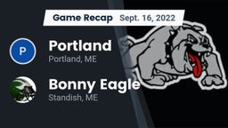 Recap: Portland  vs. Bonny Eagle  2022