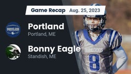 Recap: Portland  vs. Bonny Eagle  2023