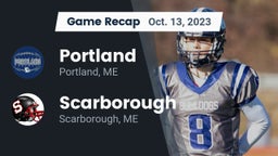 Recap: Portland  vs. Scarborough  2023