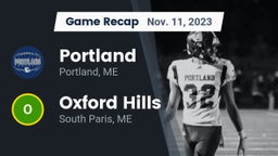 Recap: Portland  vs. Oxford Hills  2023