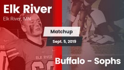 Matchup: Elk River High vs. Buffalo - Sophs 2019