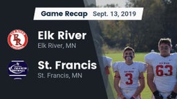 Recap: Elk River  vs. St. Francis  2019