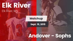 Matchup: Elk River High vs. Andover - Sophs 2019