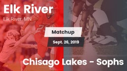 Matchup: Elk River High vs. Chisago Lakes - Sophs 2019