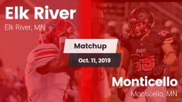 Matchup: Elk River High vs. Monticello  2019